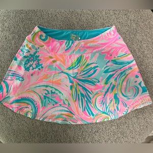 Lilly Pulitzer like new golf/athletic skirt size small